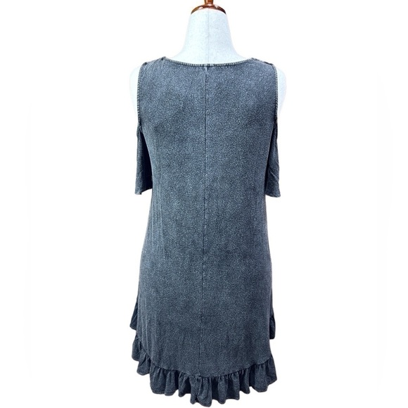 Jodifl Women’s Dress Anthropologie Cold Shoulder Black Size-S NWT - Picture 3 of 10